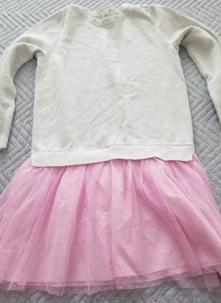 NWOT OSHKOSH tulle sweater dress